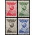 Holanda Netherlands 278/81 1935 En beneficio de obras para la infancia Usados