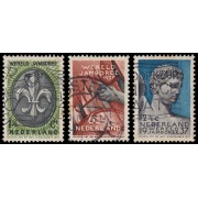 Holanda Netherlands 292/94 1937 Reunión de escultismo Usados