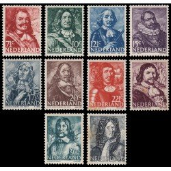Holanda Netherlands 402/11 1943-44 Almirantes MH