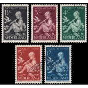 Holanda Netherlands 365/69 1940 En bebeficio de obras para la infancia Usados