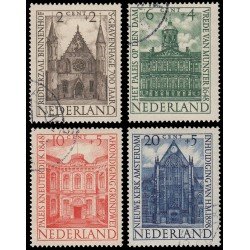Holanda Netherlands 491/94 1948 Obras de beneficencia Usados Holanda Netherlands 491/94 1948 Obras de beneficencia Usados