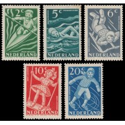 Holanda Netherlands 499/03 1948 En bebeficio de obras para la infancia MH
