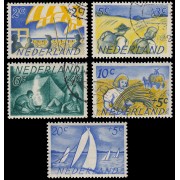 Holanda Netherlands 504/08 1949 En beneficio de obras culturales Usados
