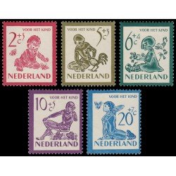 Holanda Netherlands 549/53 1950 En beneficio de obras para la infancia MH Holanda Netherlands 549/53 1950 En beneficio de obras para la infancia MH