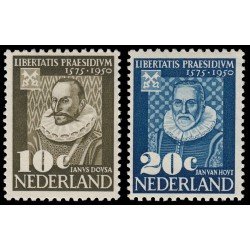 Holanda Netherlands 547/48 1950 375 aniv. de la Universidad de Leyde MH Holanda Netherlands 547/48 1950 375 aniv. de la Universidad de Leyde MH