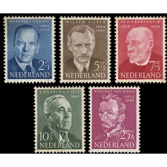 Holanda Netherlands 618/22 1954 Obras de beneficencia Serie de verano MH Holanda Netherlands 618/22 1954 Obras de beneficencia Serie de verano MH