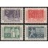 Holanda Netherlands 574/77 1952 Centenario de sellos y telégrafos estatales PTT MNH