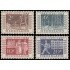 Holanda Netherlands 578/81 1952 Exposición filatélica de Utrecht MNH