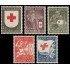 Holanda Netherlands 595/99 1953 En beneficio de la Cruz Roja MH