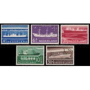 Holanda Netherlands 666/70 1957 Obras de beneficencia Serie de verano MH