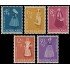 Holanda Netherlands 685/89 1958 Obras benéficas Serie verano Trajes regionales MH