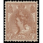 Holanda Netherlands 55 1899 Reina Guillermina MNH