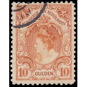 Holanda Netherlands 64 1905 Reina Guillermina Usado