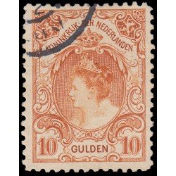 Holanda Netherlands 64 1905 Reina Guillermina Usado Holanda Netherlands 64 1905 Reina Guillermina Usado