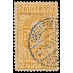 Holanda Netherlands 92 1913 Centenario Independencia Rey Guillermo III Usado Holanda Netherlands 92 1913 Centenario Independencia Rey Guillermo III Usado