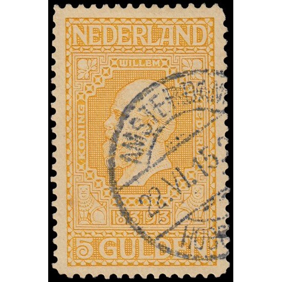 Holanda Netherlands 92 1913 Centenario Independencia Rey Guillermo III Usado Holanda Netherlands 92 1913 Centenario Independencia Rey Guillermo III Usado
