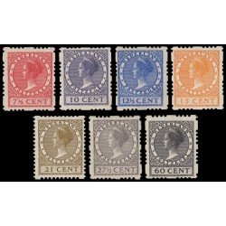 Holanda Netherlands 209a/14a 1928-31 Efigie de la reina Guillermina MNH Holanda Netherlands 209a/14a 1928-31 Efigie de la reina Guillermina MNH
