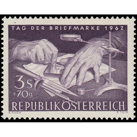 Österreich Austria 965 1962 Día del sello MH Österreich Austria 965 1962 Día del sello MH