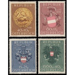 Österreich Austria 773/76 1949 Por los prisioneros de guerra MH Österreich Austria 773/76 1949 Por los prisioneros de guerra MH