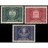 Österreich Austria 779/81 1949 75 aniv. de la U.P.U. MH