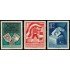 Österreich Austria 788/90 1950 30 aniversario del plebiscito carintio MH