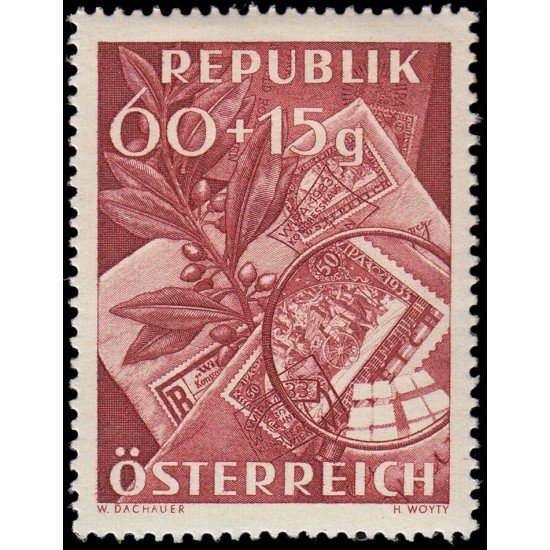 Österreich Austria 782 1949 Día del sello MH Österreich Austria 782 1949 Día del sello MH