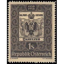 Österreich Austria 786 1950 Centenario del sello MH Österreich Austria 786 1950 Centenario del sello MH