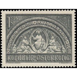 Österreich Austria 816 1952 Día de la Iglesia Católica Austriaca MH Österreich Austria 816 1952 Día de la Iglesia Católica Austriaca MH