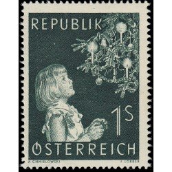 Österreich Austria 827 1954 Navidad MH Österreich Austria 827 1954 Navidad MH