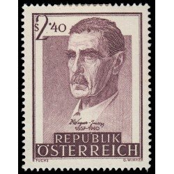 Österreich Austria 865 1957 Psiquiatra Julius Wagner Jauregg MH Österreich Austria 865 1957 Psiquiatra Julius Wagner Jauregg MH