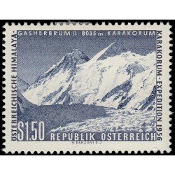 Österreich Austria 869 1957 Expedición austríaca al Himalaya MH Österreich Austria 869 1957 Expedición austríaca al Himalaya MH