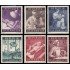 Österreich Austria 832/37 1954 En beneficio de las instituciones de Sanidad pública MH