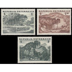 Österreich Austria 961/63 1962 Bosques MH Österreich Austria 961/63 1962 Bosques MH