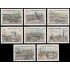 Österreich Austria 1001/08 1964 Wipa 1965 Exposición filatélica internacional en Viena MH