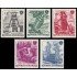 Österreich Austria 932/36 1961 15 aniv. de la nacionalización de empresas MH