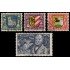 Suiza Switzerland 246/49 1930 Pro juventud Escudos de Villas y Efigies Usados