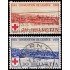 Suiza Switzerland 342/43 1939 75 aniv. de la Cruz roja Usados