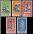 Suiza Switzerland 349/53 1940 Monumentos de guerra Batalla de Sempach 1386 Fiesta Nacional 1940 MH