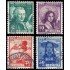 Suiza Switzerland 316/19 1938 Pro juventud Salomón Gessner Usados