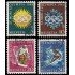 Suiza Switzerland 449/52 1948 1948 Juegos Olímpicos de invierno de San Moritz Usados