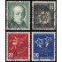 Suiza Switzerland 388/91 1943 Pro juventud M. Fellenberg Flores Flowers Usados