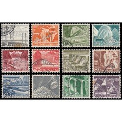 Suiza Switzerland 481/92 1949 Paisajes y técnicas Usados Suiza Switzerland 481/92 1949 Paisajes y técnicas Usados