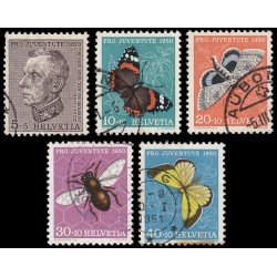 Suiza Switzerland 502/06 1950 Pro juventud Theophil Sprecher v. Bernegg Usados
