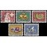 Suiza Switzerland 606/10 1958 Pro patria Piedras preciosas Usados