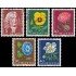 Suiza Switzerland 616/20 1958 Pro juventud Flores flowers Usados