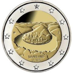 Alemania 2025 2 € euros conmemorativos Sarre ( 5 cecas ) Alemania 2025 2 € euros conmemorativos Sarre ( 5 cecas )