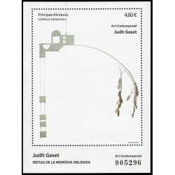 Andorra Española 539 2023 Arte contemporáneo Judit Gaset MNH Andorra Española 539 2023 Arte contemporáneo Judit Gaset MNH