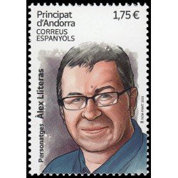 Andorra Española 546 2023 Personajes Àlex LLiteras MNH Andorra Española 546 2023 Personajes Àlex LLiteras MNH