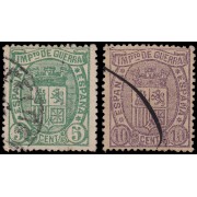 España Spain 154/55 1875 Escudo Usados