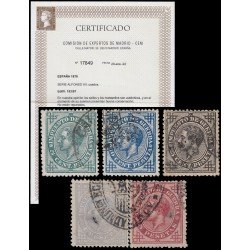 España Spain 183/87 1876 Alfonso XII Usados España Spain 183/87 1876 Alfonso XII Usados